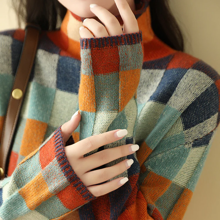 Pull Roulé Élégant en Cachemire Luxe - Maison Claire et Sylvie