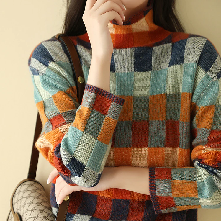 Pull Roulé Élégant en Cachemire Luxe - Maison Claire et Sylvie