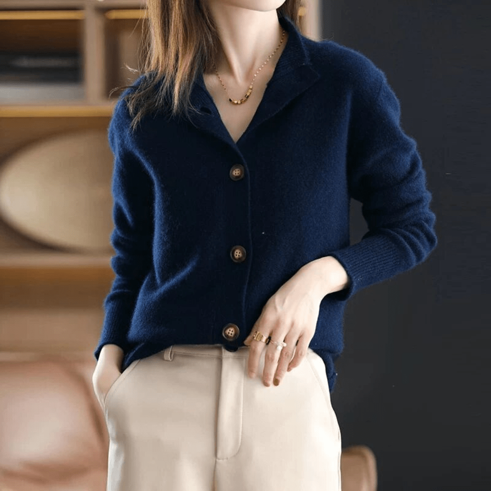 Chic Gilet en Cachemire - Élégance et Sophistication