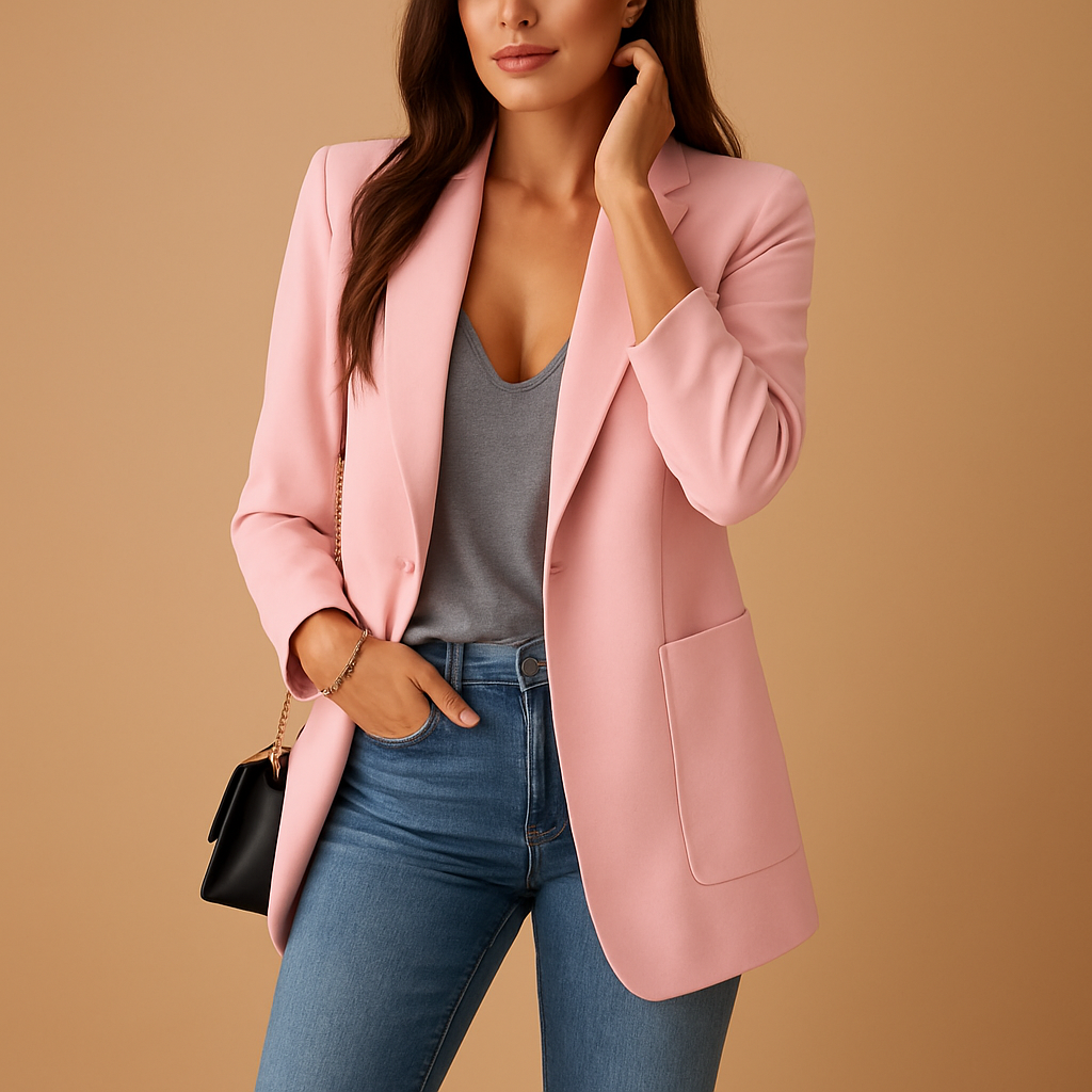 Rive | Blazer Long et Ajusté pour Femmes