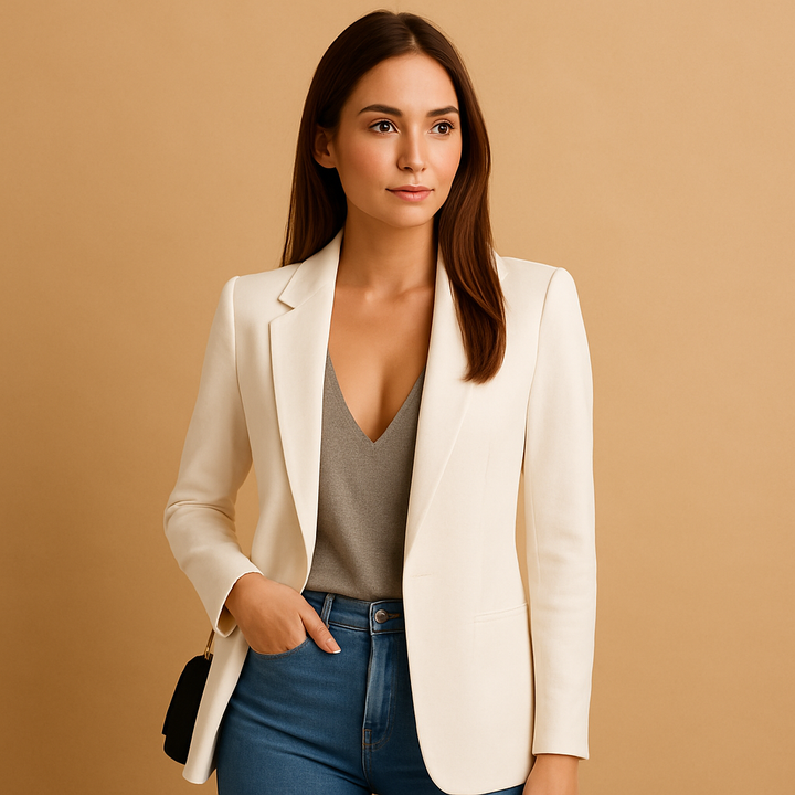 Rive | Blazer Long et Ajusté pour Femmes