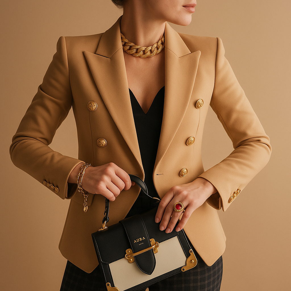 Rive | Blazer Long Élégant pour Femmes