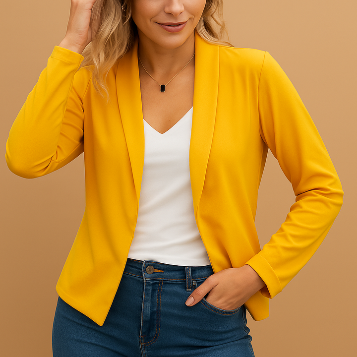 Rive | Blazer Ouvert Élégant pour Femmes, Coupe Moderne