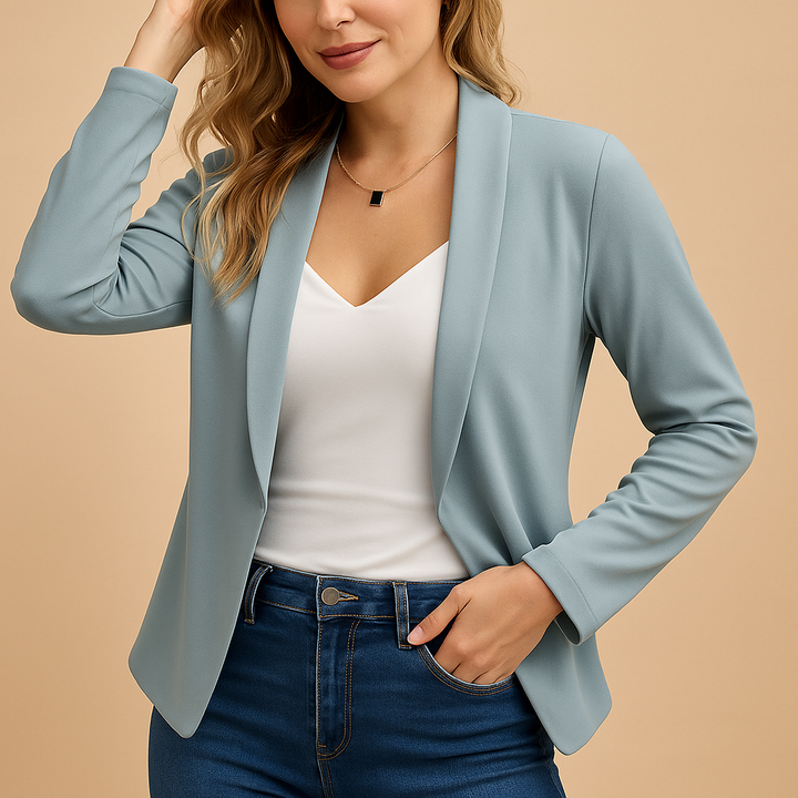 Rive | Blazer Ouvert Élégant pour Femmes, Coupe Moderne