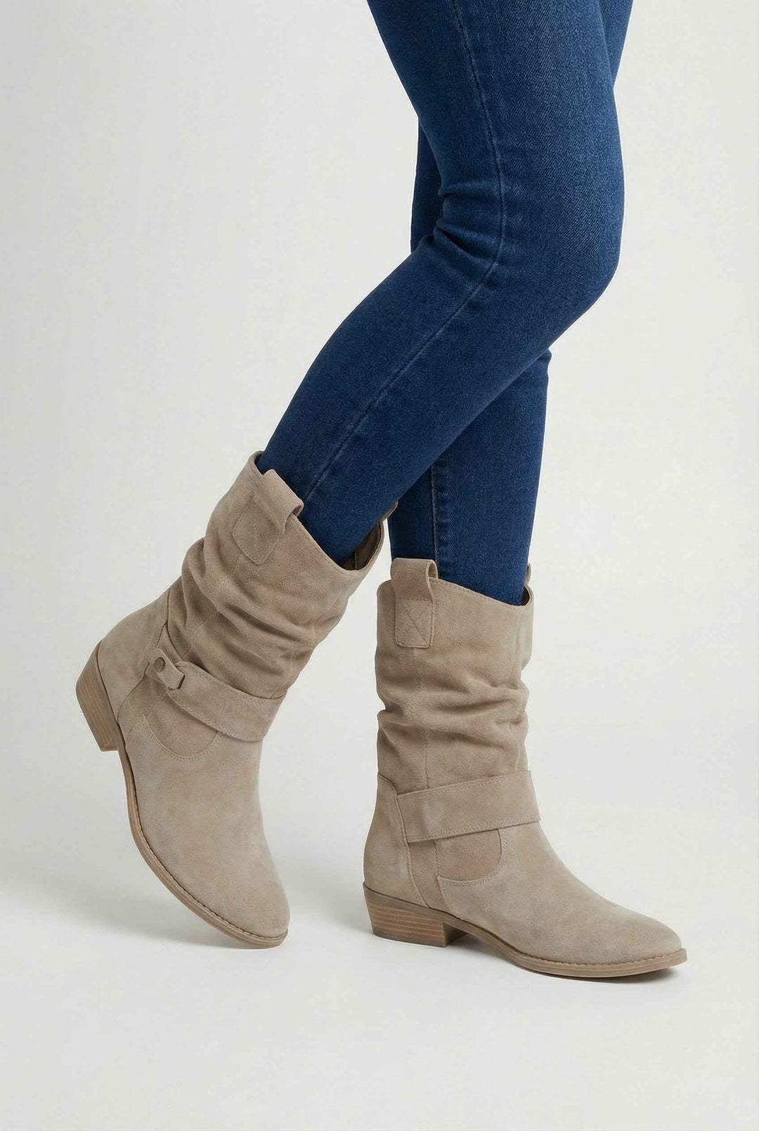 Mireille | Bottines Abricot Élégantes
