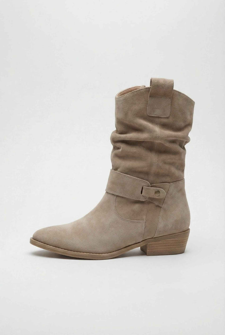 Mireille | Bottines Abricot Élégantes