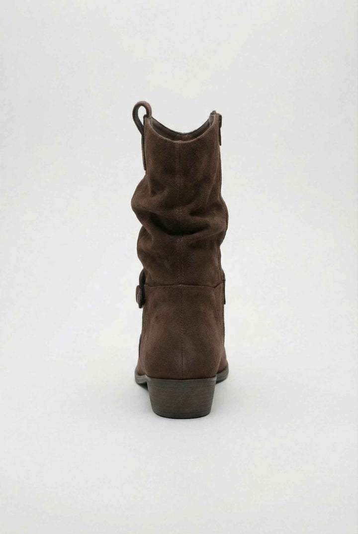 Victoria | Bottines Élégantes Brun Foncé