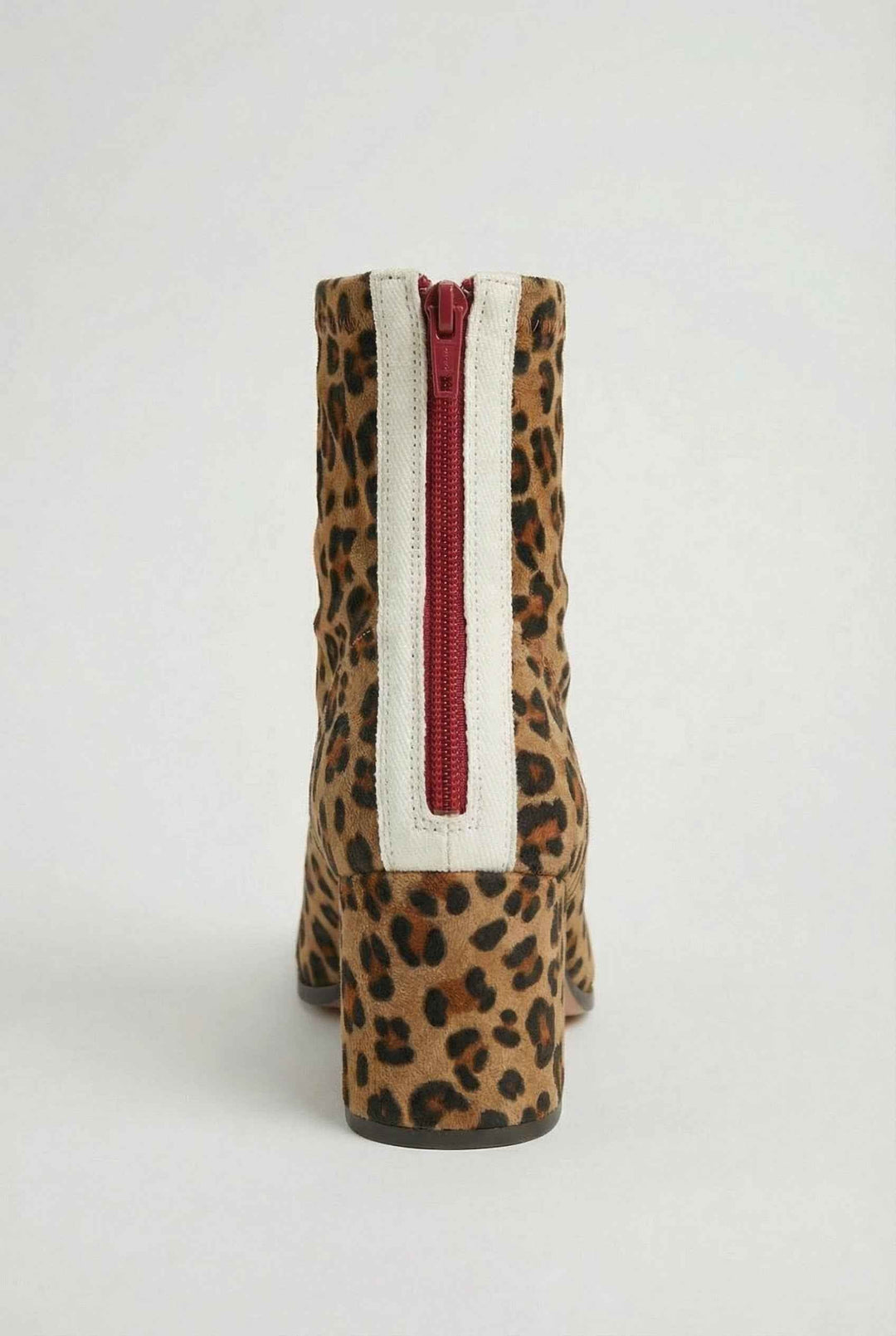 Faustine | Bottines Léopard à Talon Rétro