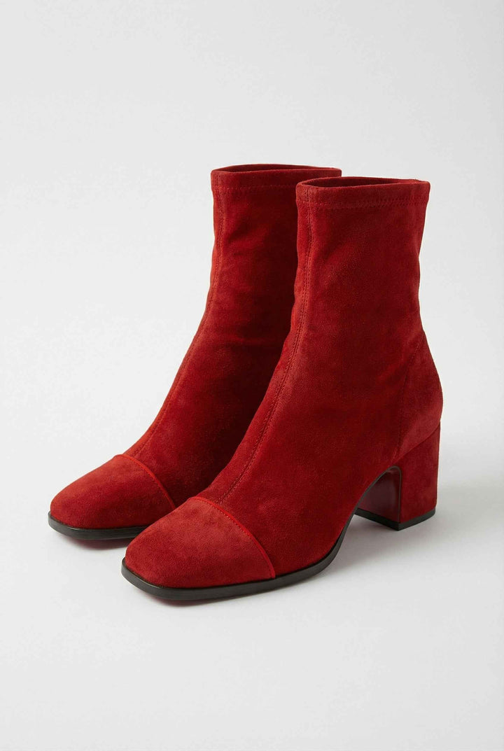 Célestine | Bottines Rétro à Talon Élégant
