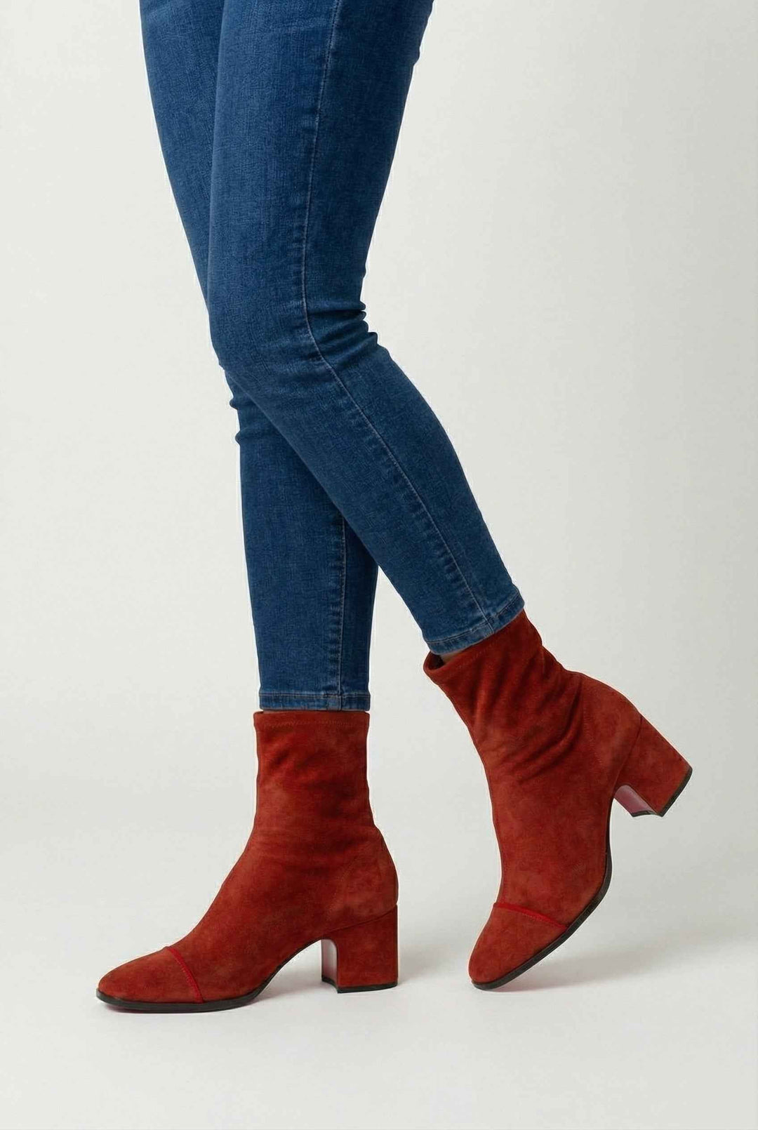 Célestine | Bottines Rétro à Talon Élégant