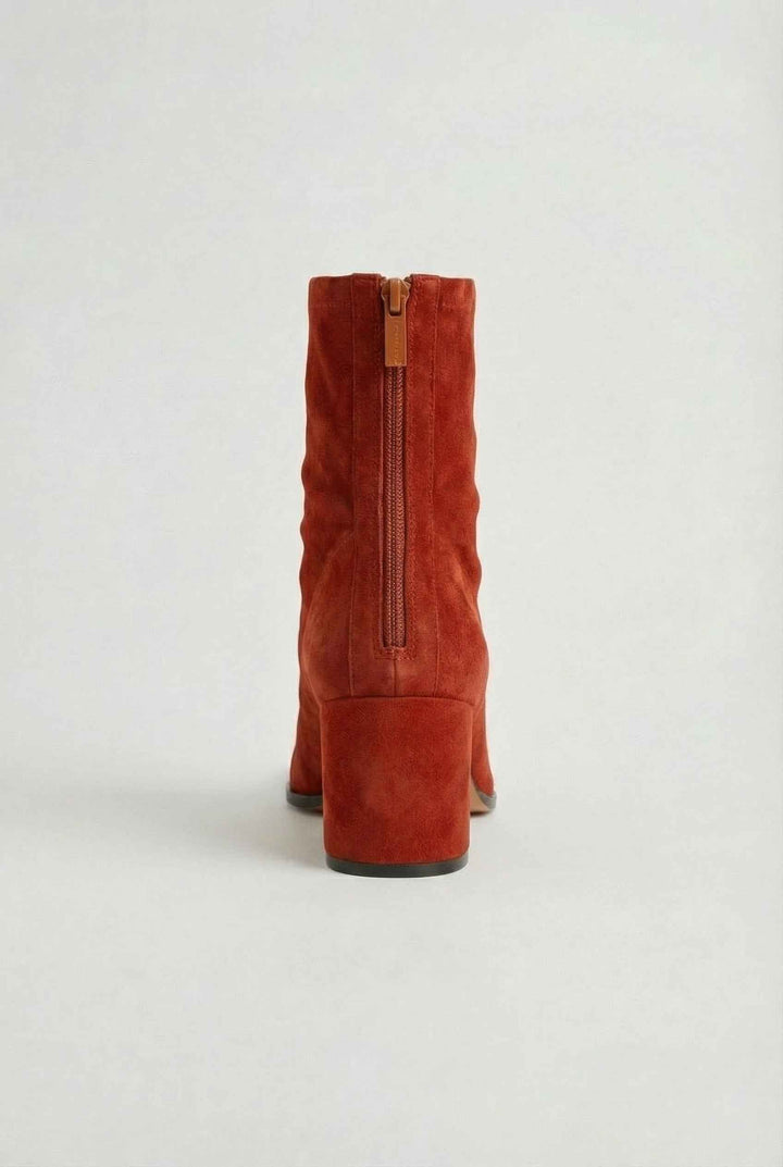 Célestine | Bottines Rétro à Talon Élégant