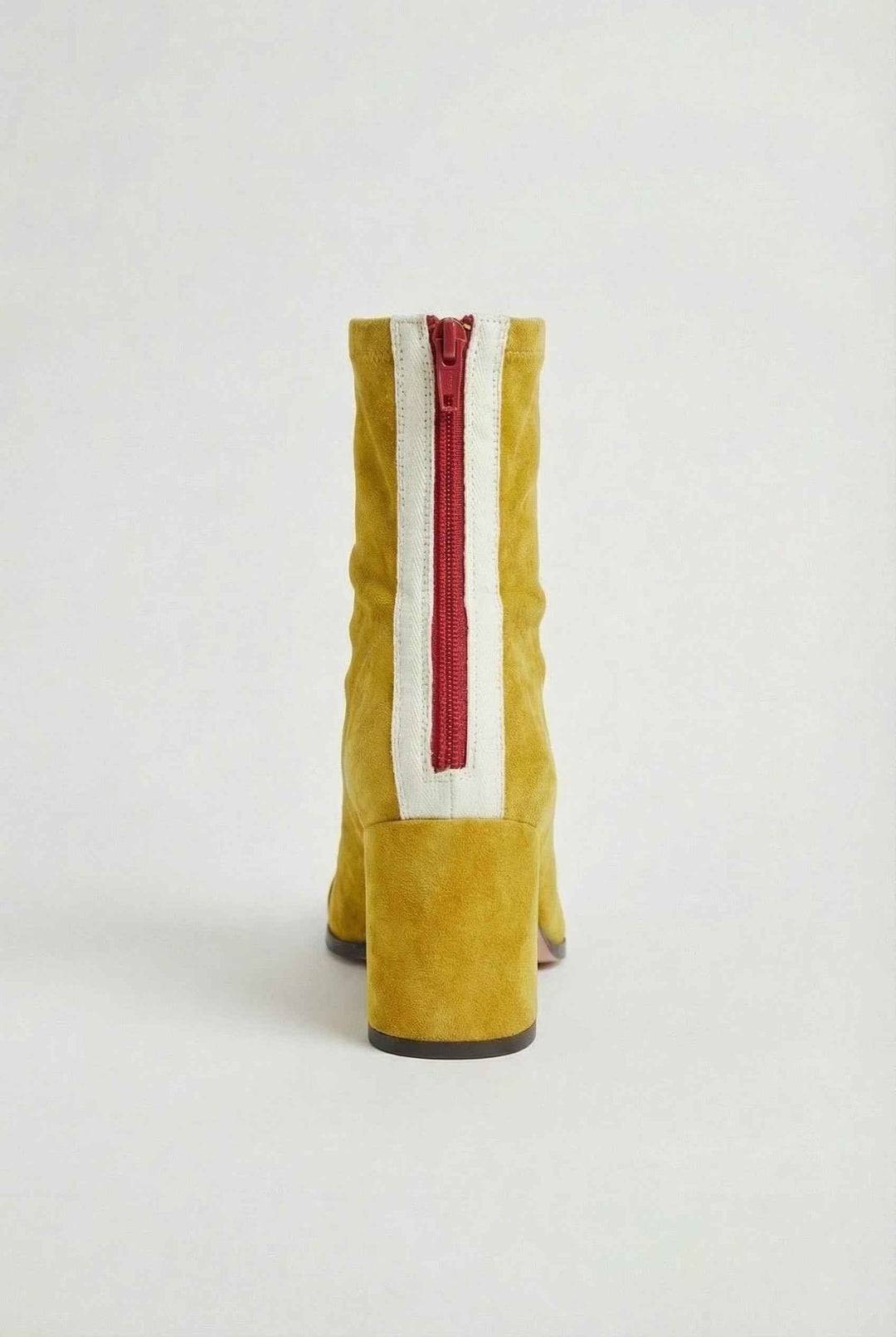 Amandine | Bottines Élégantes Jaunes