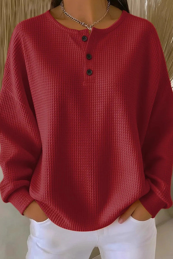 Juniper™ | Pull en maille gaufrée pour femmes