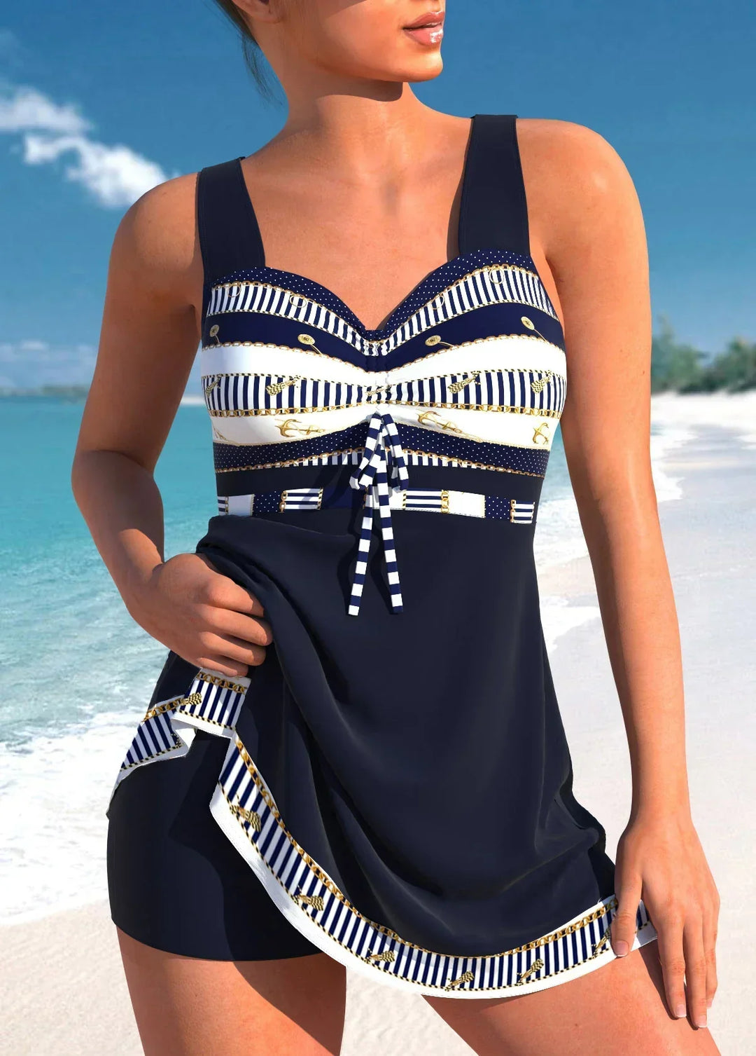 Véronique | Maillot de Bain Élégant à Coupe Confortable
